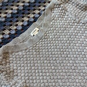 L.L. Bean Women's Gray Cotton Sweater